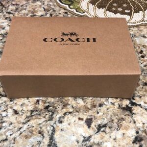 Coach Tan Gift Box